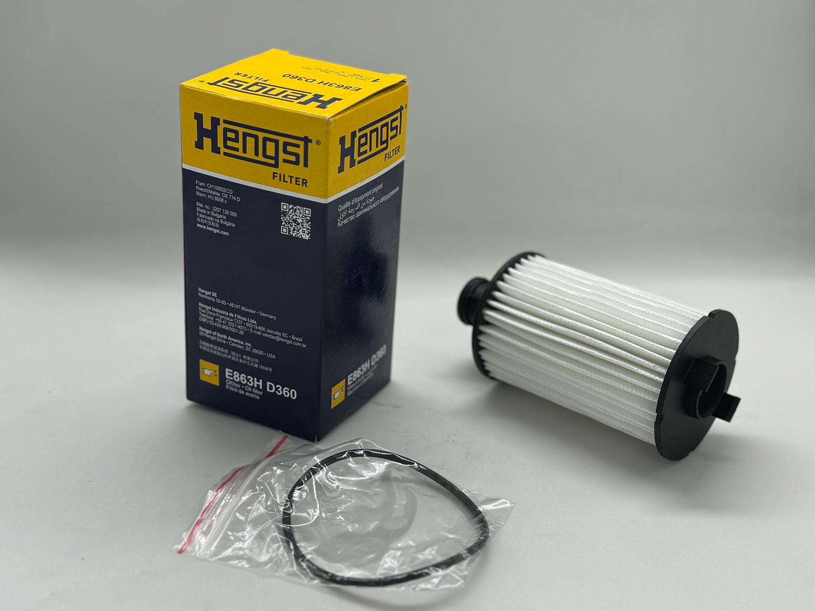 Hengst E863H D360 - Oil filter