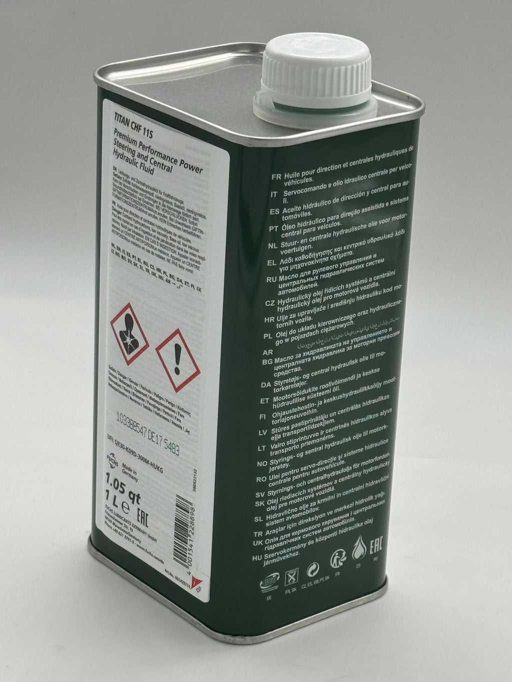 FUCHS Titan CHF 11S| Central Hydraulic Fluid