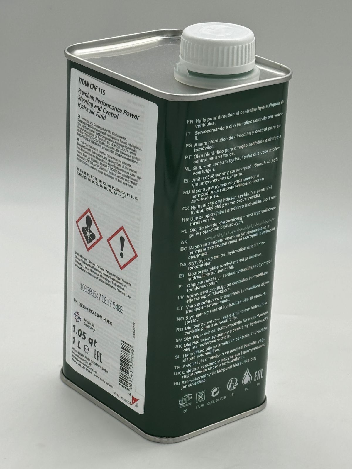FUCHS Titan CHF 11S| Central Hydraulic Fluid