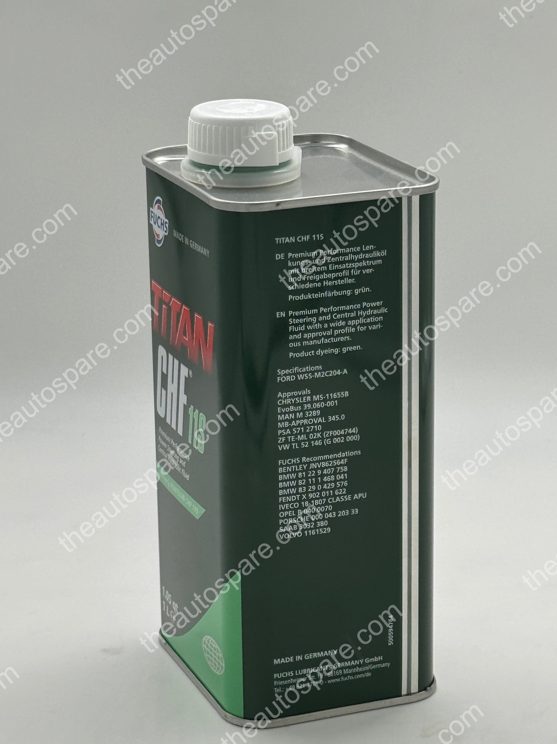 81229407758 Fuchs Titan CHF 11S Power Steering Fluid PENTOSIN